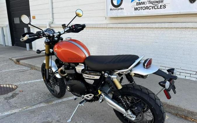 2025 Triumph Scrambler 400 X