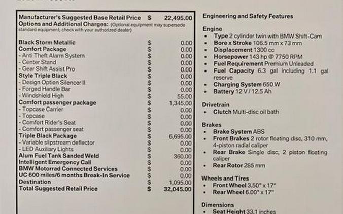 2026 BMW R 1300 RT