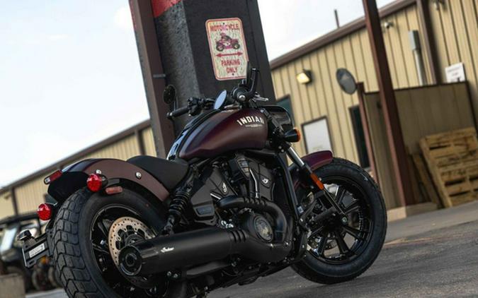 2026 Indian Scout Bobber Limited +Tech Maroon Metallic Smoke