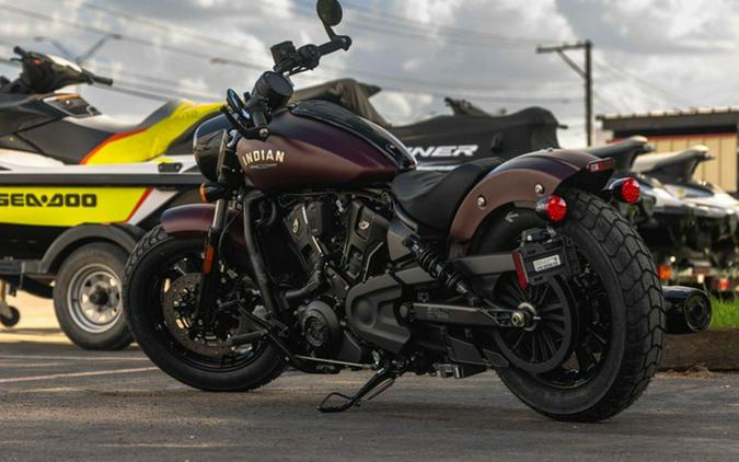 2026 Indian Scout Bobber Limited +Tech Maroon Metallic Smoke