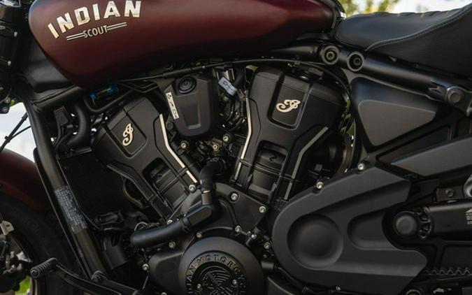 2026 Indian Scout Bobber Limited +Tech Maroon Metallic Smoke