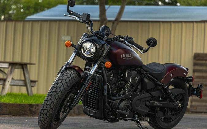 2026 Indian Scout Bobber Limited +Tech Maroon Metallic Smoke