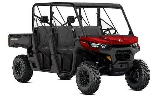 New 2024 CAN-AM DEFENDER MAX DPS HD10 FIERY RED