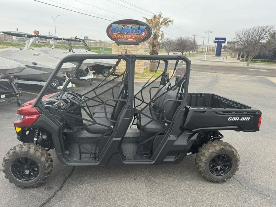 New 2024 CAN-AM DEFENDER MAX DPS HD10 FIERY RED