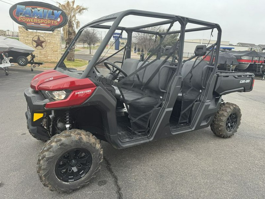 New 2024 CAN-AM DEFENDER MAX DPS HD10 FIERY RED