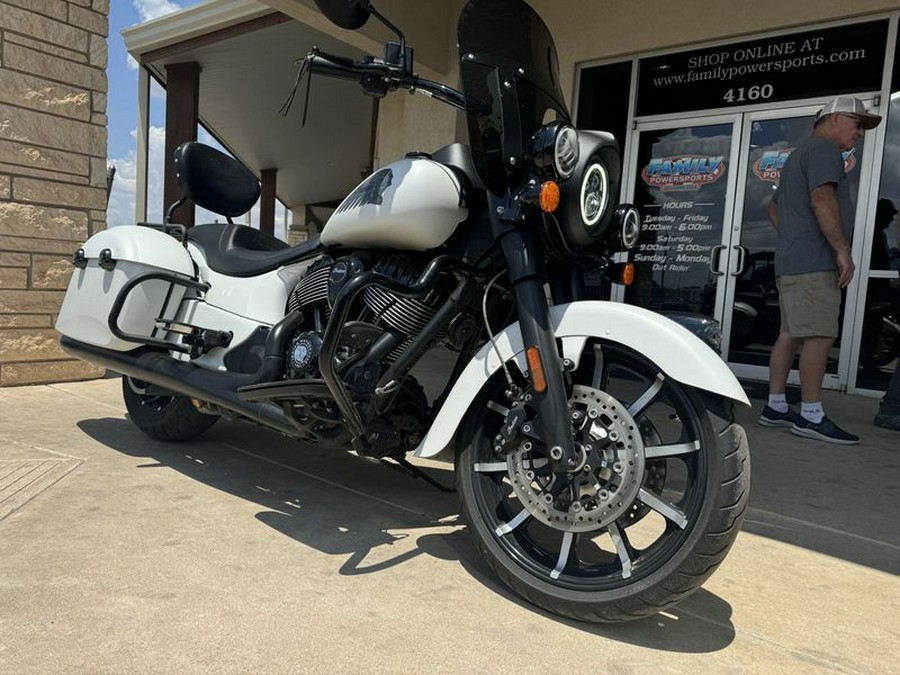 Used 2019 INDIAN MOTORCYCLE SPRINGFIELD DARK HORSE 49ST DARK HORSE WHITE SMOKE