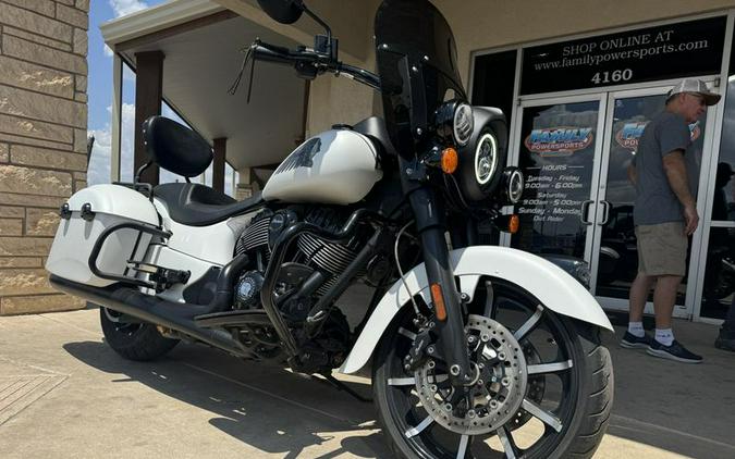 Used 2019 INDIAN MOTORCYCLE SPRINGFIELD DARK HORSE 49ST DARK HORSE WHITE SMOKE