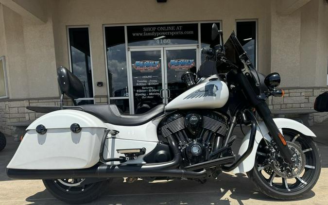 Used 2019 INDIAN MOTORCYCLE SPRINGFIELD DARK HORSE 49ST DARK HORSE WHITE SMOKE