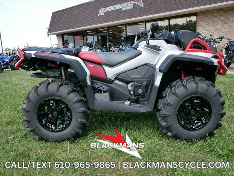 2024 Can-Am Outlander X Mr 1000R Hyper Silver & Legion Red