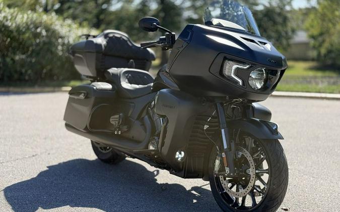 2026 Indian Pursuit Dark Horse 112 w/ PowerBand Audio Black Smoke
