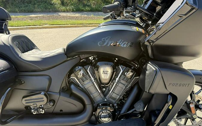 2026 Indian Pursuit Dark Horse 112 w/ PowerBand Audio Black Smoke