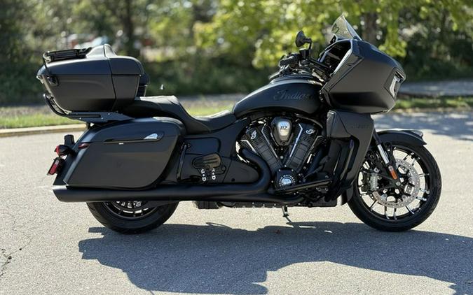 2026 Indian Pursuit Dark Horse 112 w/ PowerBand Audio Black Smoke