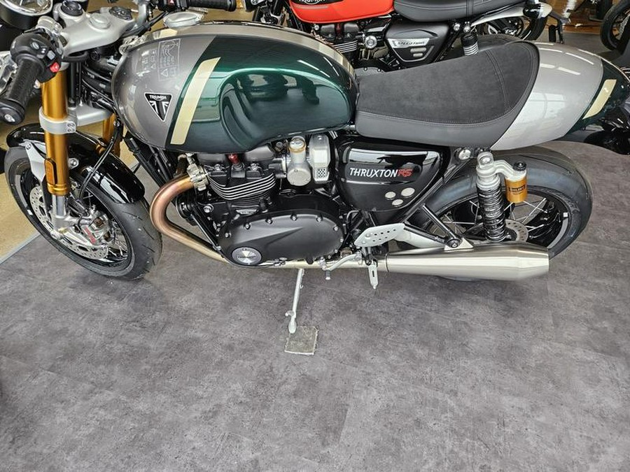 2023 Triumph Thruxton RS Competition Green / Silver Ice