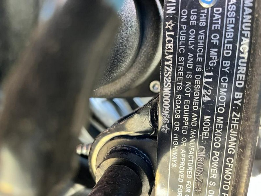 2025 CFMOTO CForce 800 Touring