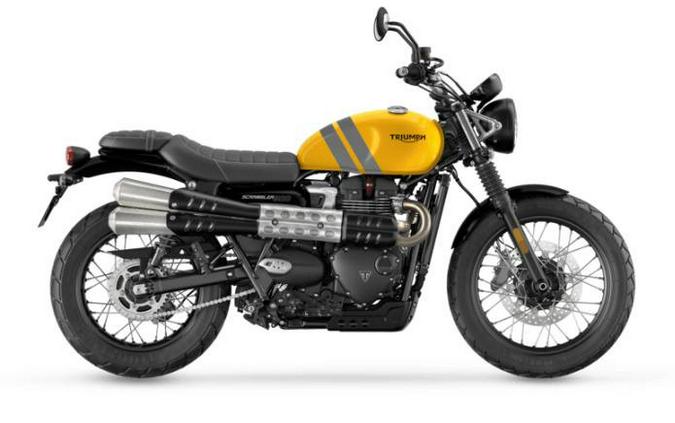 2024 Triumph Scrambler 900 Cosmic Yellow/Graphite