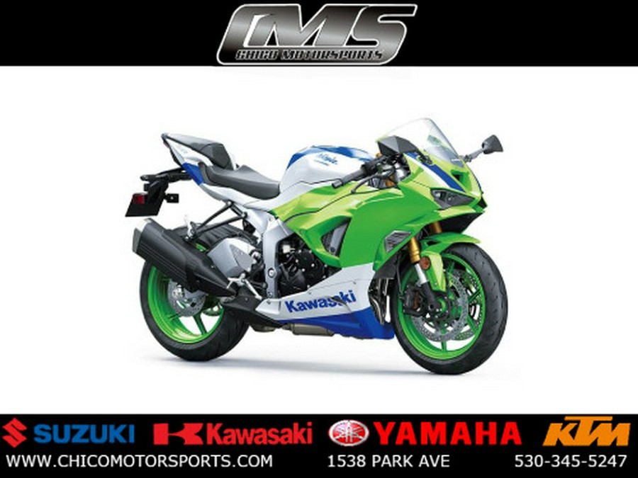 2024 Kawasaki NINJA ZX-6R 40TH ANNIVERSARY EDITION ABS