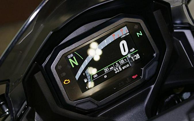 2022 Kawasaki Ninja® 650 ABS Pearl Robotic White/Metallic Carbon Gray