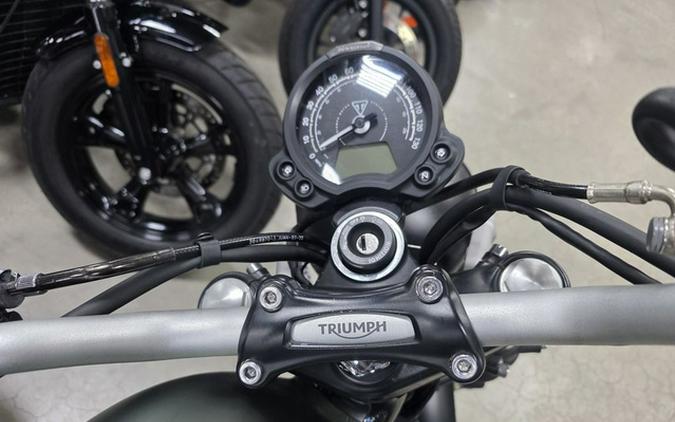 2023 Triumph Scrambler 900 Matte Khaki Green