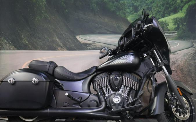 2018 Indian Motorcycle® Chieftain® Dark Horse® ABS Thunder Black Smoke