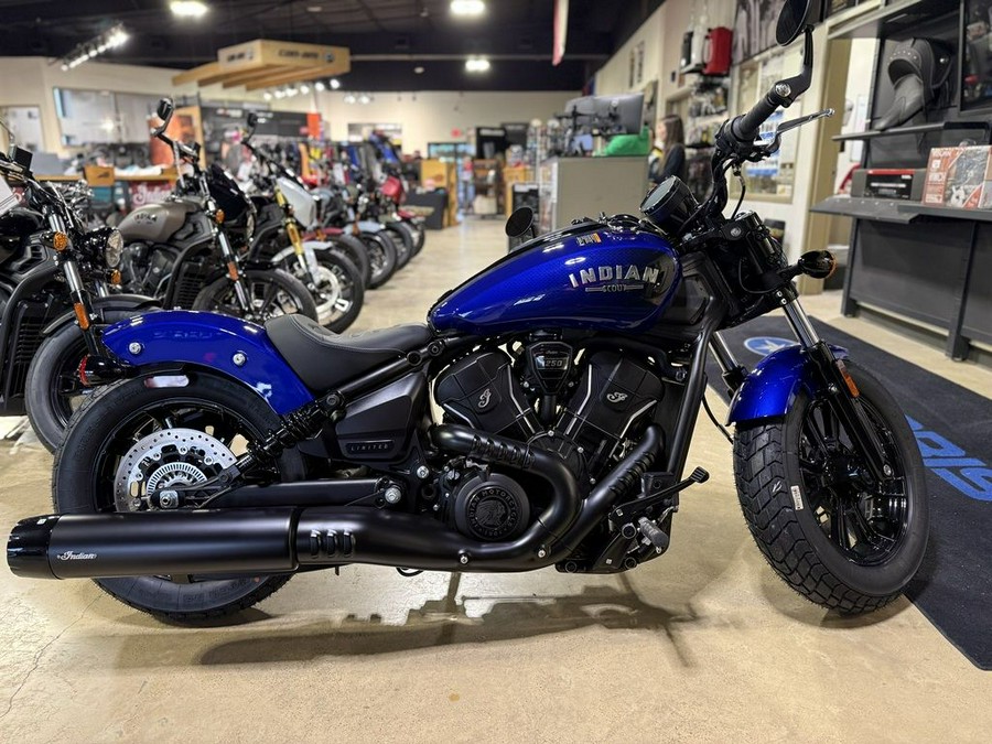 2025 Indian Motorcycle® Scout® Bobber Limited +Tech Spirit Blue Metallic