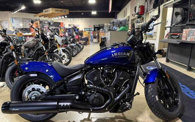 2025 Indian Motorcycle® Scout® Bobber Limited +Tech Spirit Blue Metallic
