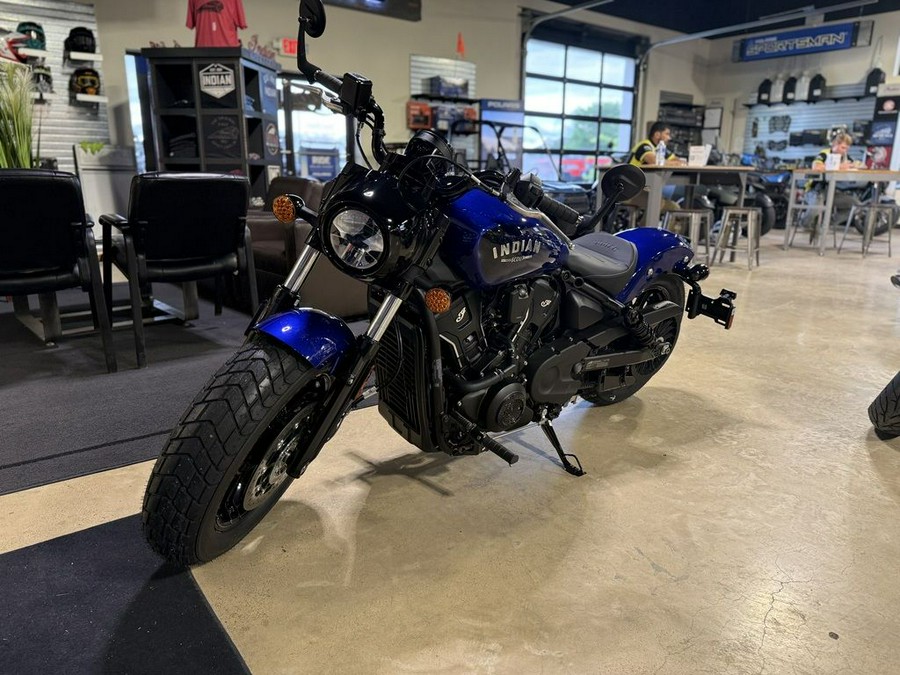2025 Indian Motorcycle® Scout® Bobber Limited +Tech Spirit Blue Metallic