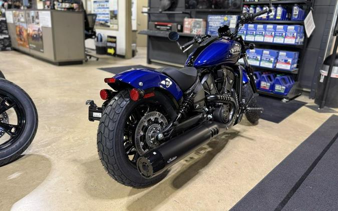 2025 Indian Motorcycle® Scout® Bobber Limited +Tech Spirit Blue Metallic