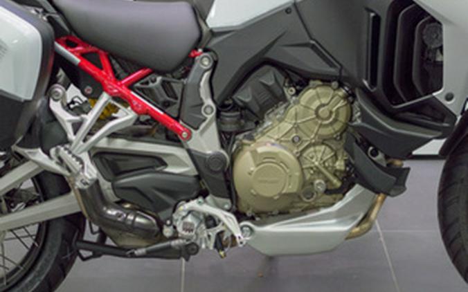 2023 Ducati Multistrada V4S Iceberg White - Spoked Wheels