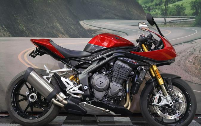 2023 Triumph Speed Triple 1200 RR Red Hopper / Storm Grey