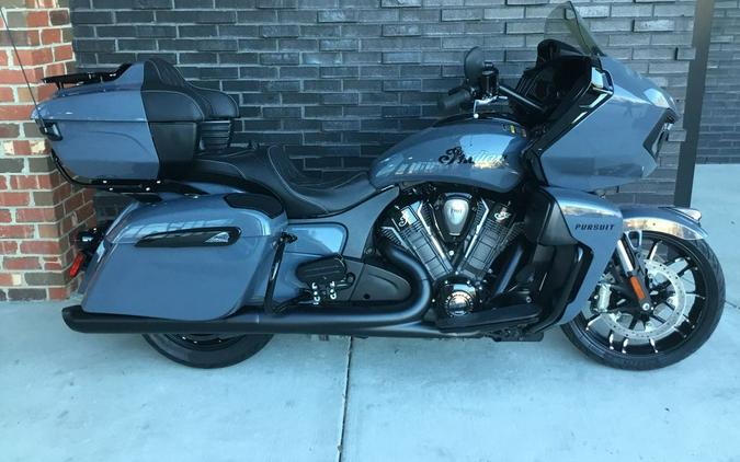 2024 Indian Motorcycle® Pursuit® Dark Horse® with PowerBand Audio Package Stealth Gray