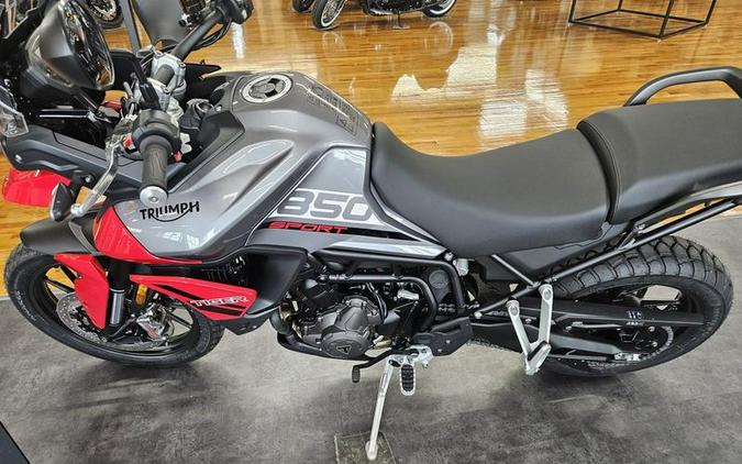 2023 Triumph Tiger 850 Sport Graphite Diablo Red