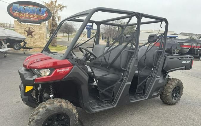 New 2024 CAN-AM DEFENDER MAX DPS HD10 FIERY RED