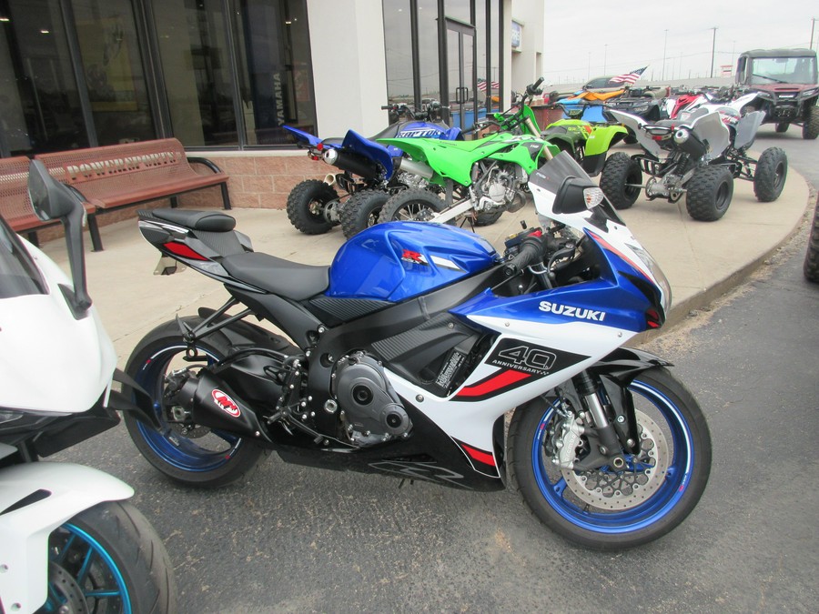 2026 SUZUKI GSX-R600Z 40TH ANNIVERSARY EDITON