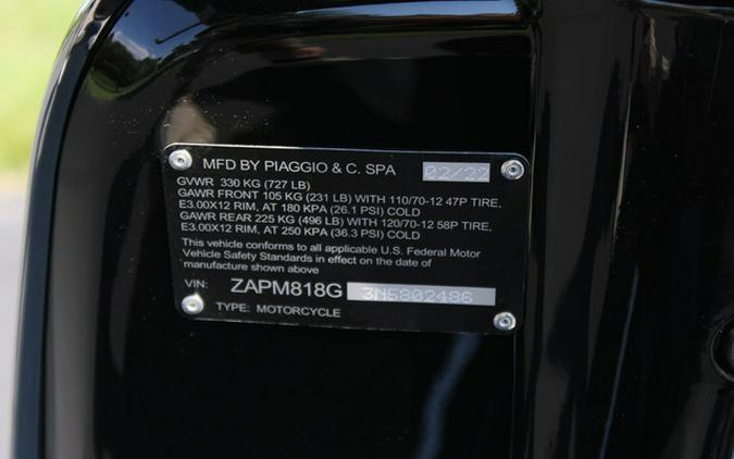 2022 Vespa Sprint 150