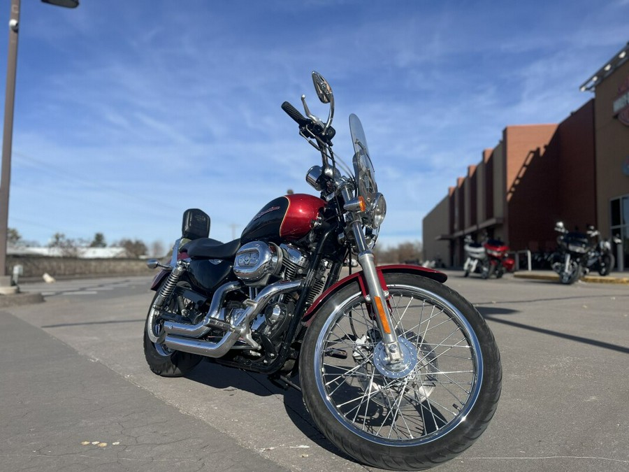 2007 Harley-Davidson® Sportster Custom XL1200C RED/BLK PRL
