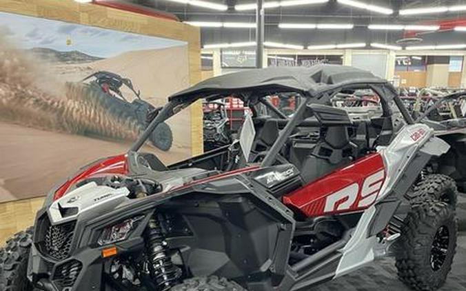 2024 Can-Am® Maverick X3 RS Turbo Fiery Red & Hyper Silver