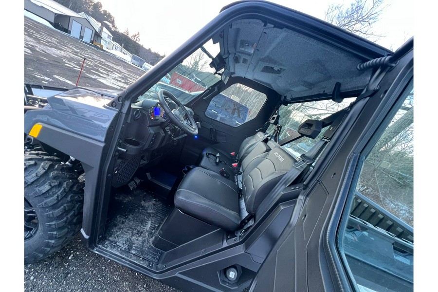 2026 Polaris RANGER XP 1000 NORTHSTAR ULTIMATE STEALTH GRAY W/ 2 YR WARRANTY, 72" SNOWDOGG PLOW