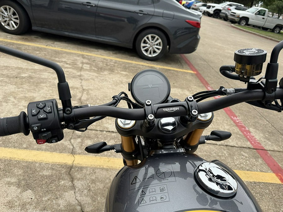2026 Triumph Scrambler 900 Mineral Grey