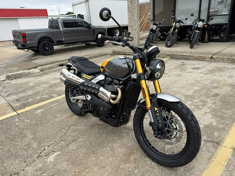 2026 Triumph Scrambler 900 Mineral Grey