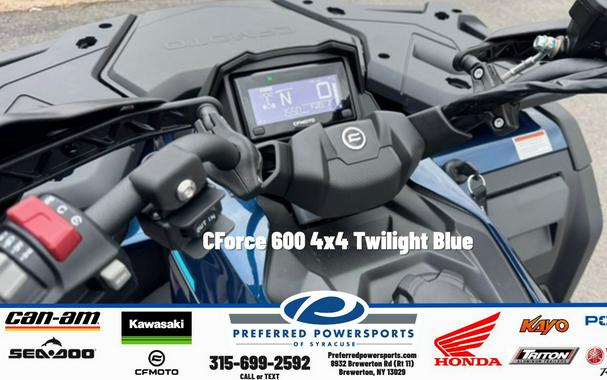 2026 CFMOTO CForce 600 Twilight Blue
