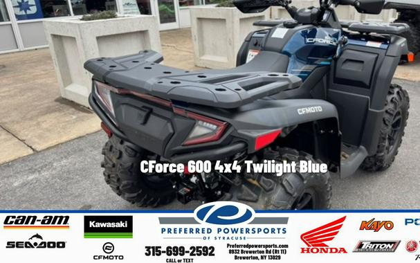 2026 CFMOTO CForce 600 Twilight Blue