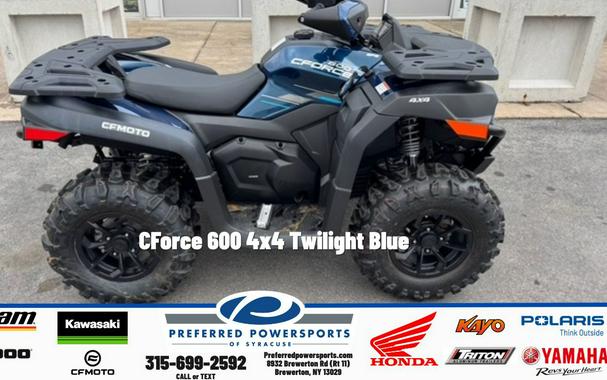 2026 CFMOTO CForce 600 Twilight Blue