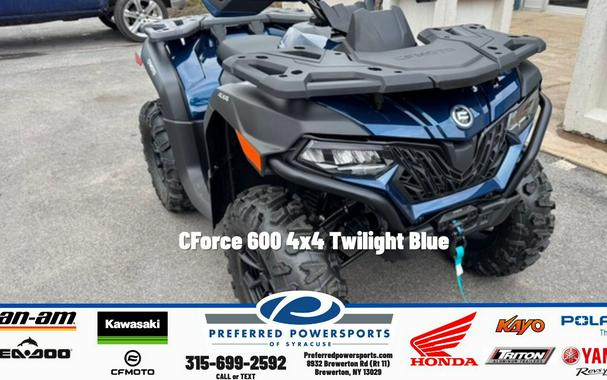 2026 CFMOTO CForce 600 Twilight Blue