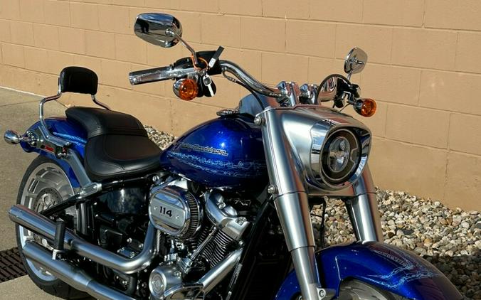 2019 Harley-Davidson Fat Boy 114 Blue Max