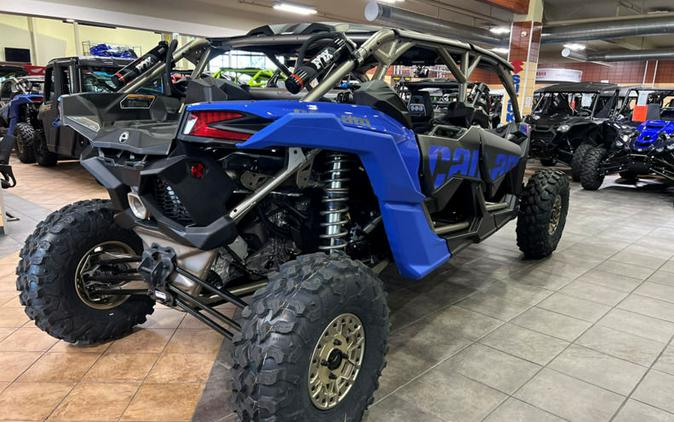 2024 Can-Am® Maverick X3 MAX X rs Turbo RR with Smart-Shox Dazzling Blue & Carbon Black