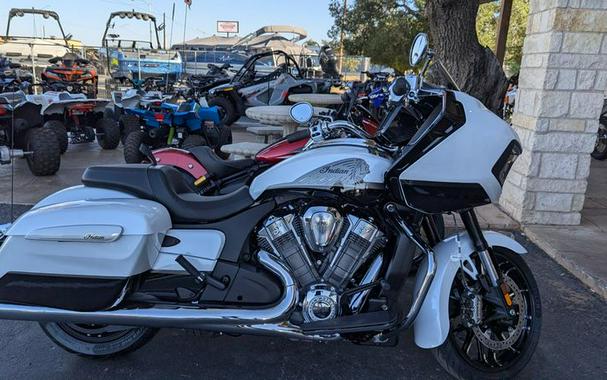 New 2024 INDIAN MOTORCYCLE CHALLENGER LIMITED GHOST WHITE METALLIC