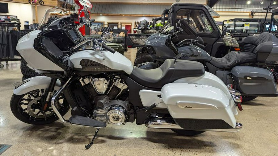 New 2024 INDIAN MOTORCYCLE CHALLENGER LIMITED GHOST WHITE METALLIC