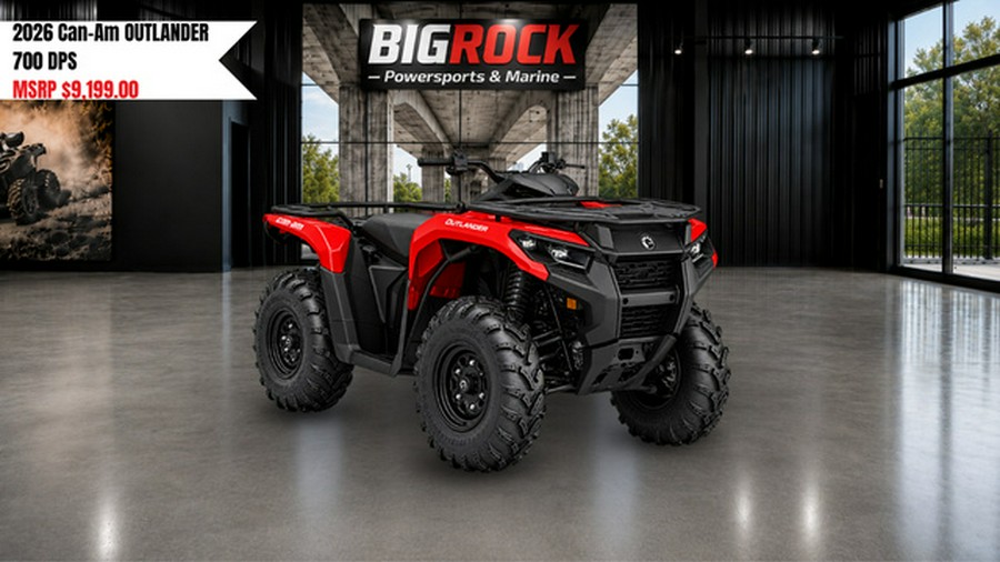 2026 Can-AM OUTLANDER 700 DPS