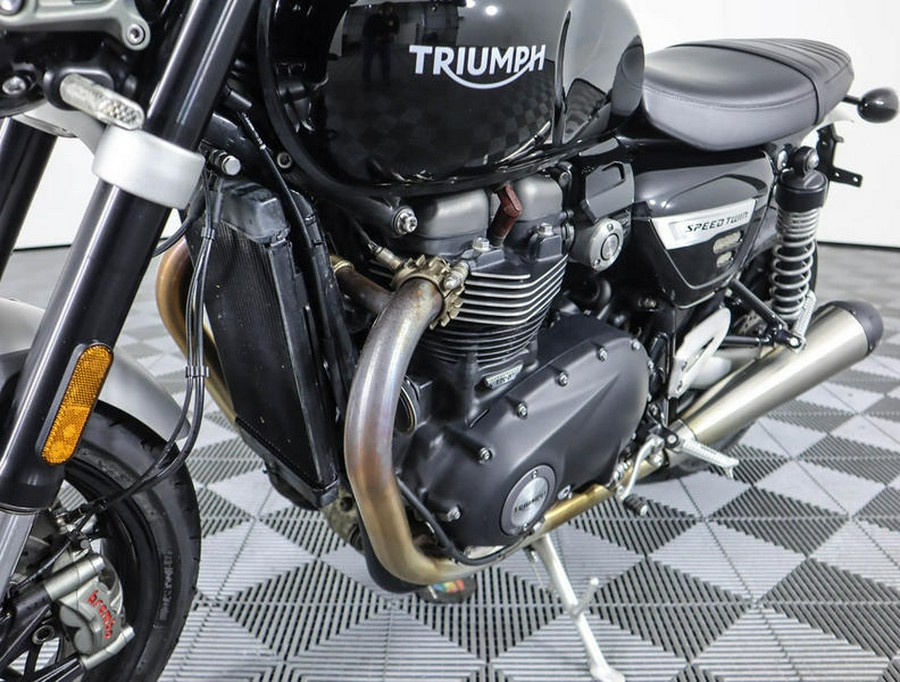 2022 Triumph Speed Twin Jet Black