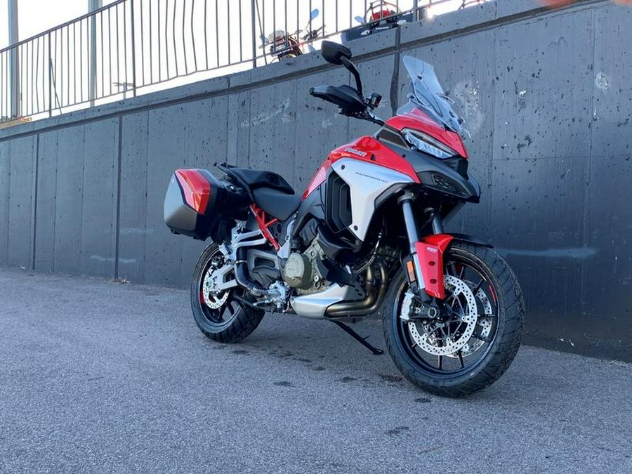 2023 Ducati Multistrada V4S Ducati Red - Alloy Wheels